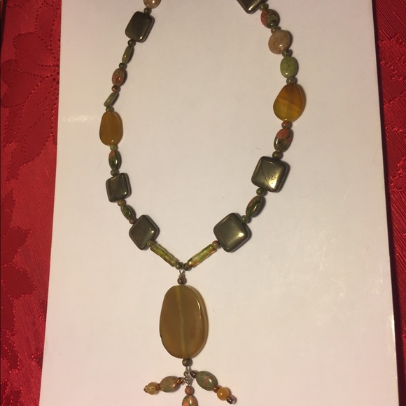 Necklace with Agate pedant - Picture 2 of 8